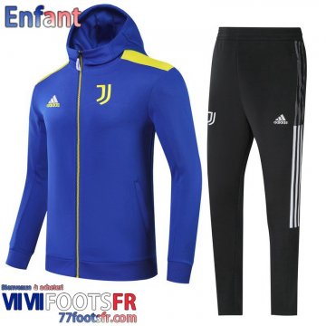 Veste Foot Juventus bleu Enfant 21 22 TK213