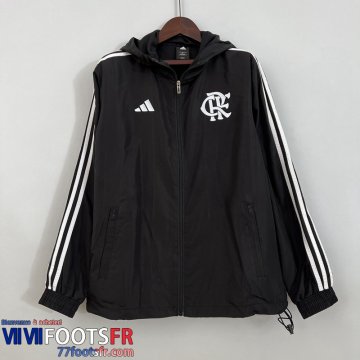 Coupe Vent Flamengo noir Homme 2023 2024 WK386