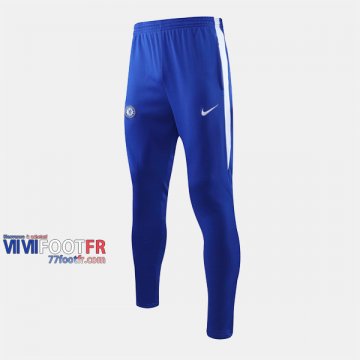 Promo: Le Nouveau Pantalon Entrainement Foot Chelsea Thailande Bleu/Blanc 2019/2020