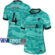 77footfr Liverpool Maillot de foot Virgil #4 Exterieur Femme 20-21