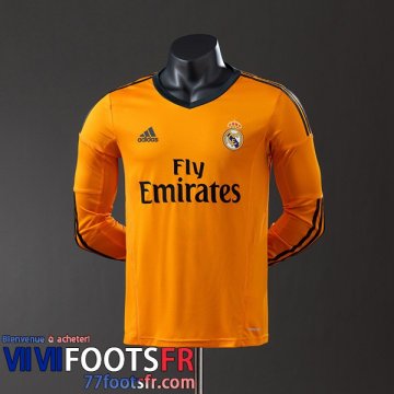 Retro Maillot De Foot Real Madrid Third Homme Manche Longue 13 14 FG1033