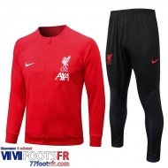 Veste Foot Liverpool rouge Homme 2022 2023 JK556