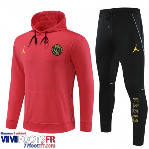 Sweatshirt Foot PSG rouge Homme 2023 2024 SW65