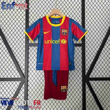 Retro Maillot De Foot Barcelone Domicile Enfant 10 11