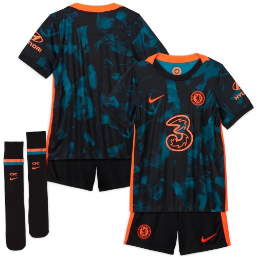 Maillot de foot Chelsea FC Enfant Third 2021 2022