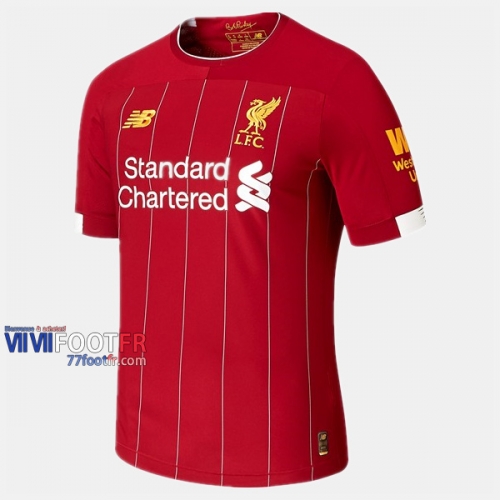 Nouveau Flocage Maillot De Foot Liverpool FC Homme Domicile 2019-2020 Personnalise :77Footfr