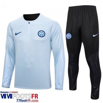 Survetement de Foot Inter Milan bleu clair Homme 2023 2024 A15