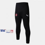 Promo: Nouveau Pantalon Entrainement Foot AC Milan Thailandais Noir 2019/2020