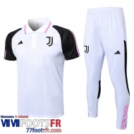 Polo foot Juventus Blanc Homme 2023 2024 PL695