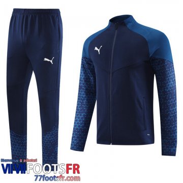 Veste Foot Sport bleu marine Homme 2023 2024 JK749
