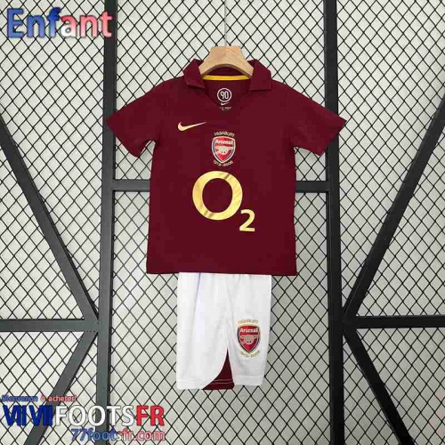 Retro Maillot De Foot Arsenal Domicile Enfant 05 06