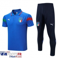 Polo foot Italie bleu Homme 2022 2023 PL630