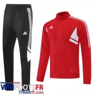 Veste Foot Sport rouge Homme 2022 2023 JK362