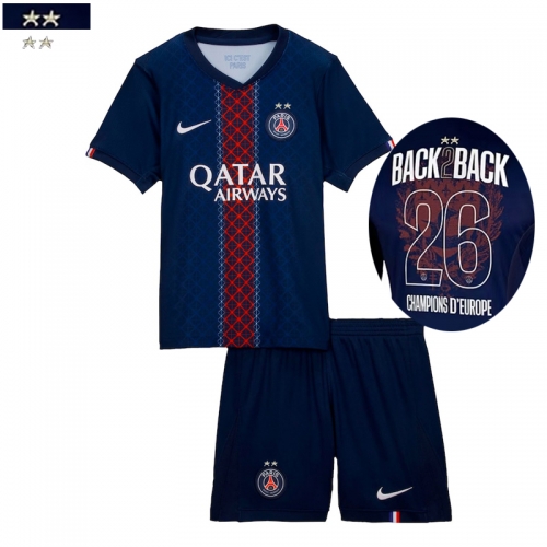 Maillot De Foot PSG 26 # Champions BACK2BACK Domicile Enfant 25 26 Maillot De Foot PSG 26 # Champions BACK2BACK Domicile Enfant 25 26