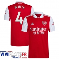 Maillot De Foot Arsenal Domicile Homme 2022 2023 White 4