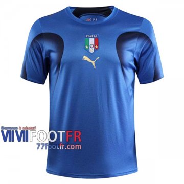 77footfr Retro Maillot de foot Italie Domicile Coupe du Monde 2006