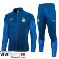 Veste Foot Marseille bleu Homme 2023 2024 B44
