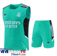 Sans manches Real Madrid vert Homme 2022 2023 PL491