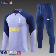 Survetement de Foot Tottenham Hotspur Violet Enfant 2023 2024 TK620