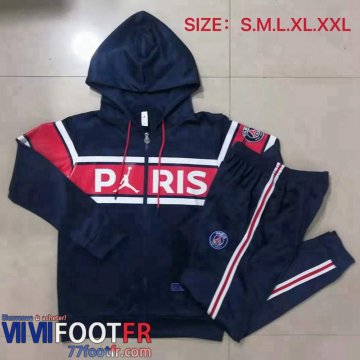 Veste Foot - Sweat a Capuche PSG Paris saphir 21-22 JK62