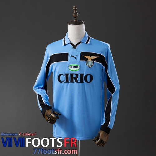 Retro Maillot De Foot Lazio Domicile Homme Manche Longue 98 99 FG952 Retro Maillot De Foot Lazio Domicile Homme Manche Longue 98 99 FG952