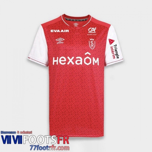 Maillot De Foot Stade Reims Domicile Homme 2023 2024