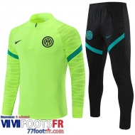 Survetement de Foot Inter Milan vert Homme 21 22 TG190