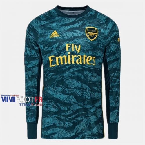 Nouveau Flocage Maillot De Foot Gardien Arsenal Homme 2019-2020 Personnalise :77Footfr