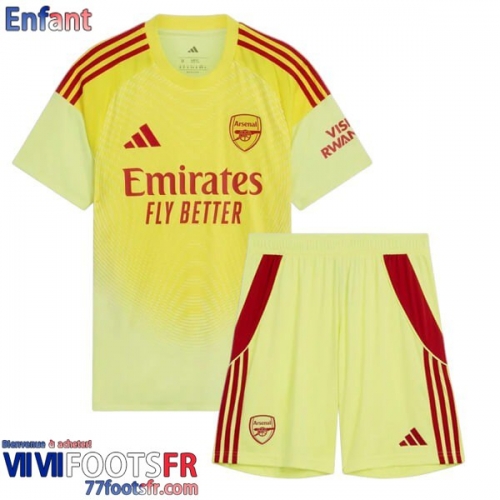 Maillot De Foot Arsenal Domicile Goalkeeper Enfant 25 26