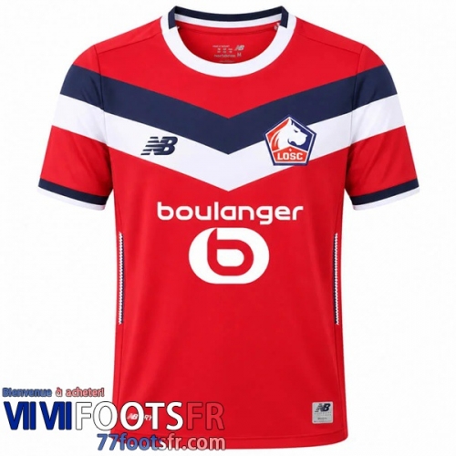 Maillot De Foot Lille OSC Domicile Homme 26 27 Maillot De Foot Lille OSC Domicile Homme 26 27