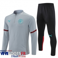 Survetement de Foot Manchester City gris Homme 21 22 TG163