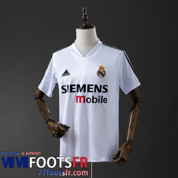 Retro Maillot De Foot Real Madrid Domicile Homme 04 05 FG977