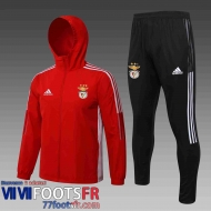 Coupe Vent - Sweat a Capuche Benfica rouge Homme 21 22 WK33