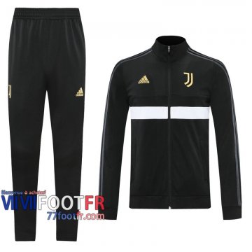 77footfr Veste Foot Juventus noir - Version du joueur 2020 2021 J90