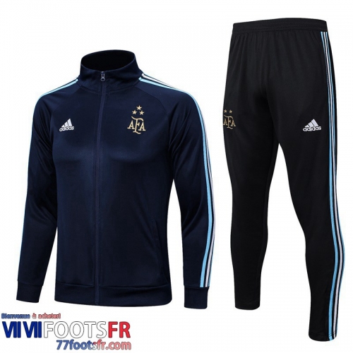 Veste Foot Argentine bleu marine Homme 2023 2024 JK694