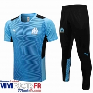 T-Shirt Olympique Marseille bleu Homme 21 22 PL189