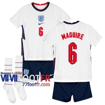 77footfr Angleterre Maillot de foot Maguire #6 Domicile Enfant 20-21
