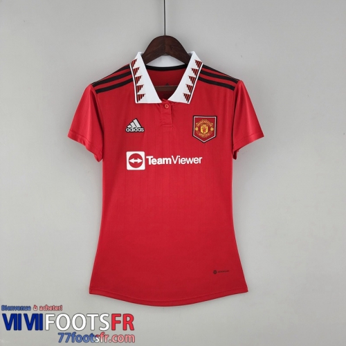 Maillot De Foot Manchester United Domicile Femme 2022 2023 AW57