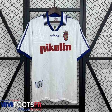Retro Maillot De Foot Manche Longue Zaragoza Domicile Homme 97/98 FG827