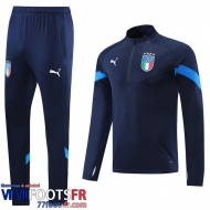 Survetement de Foot Italie bleu Homme 2022 2023 TG537