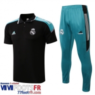 Polo foot Real Madrid le noir Homme 2021 2022 PL287