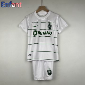 Maillot de Foot Sporting Lisbon Exterieur Enfant 2023 2024