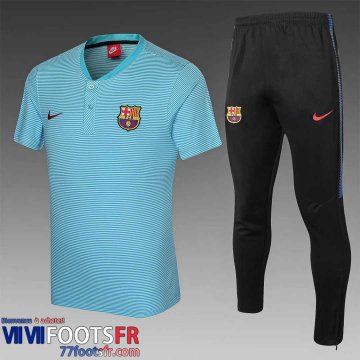 Polo foot Barcelone Homme bleu 2021 2022 PL99