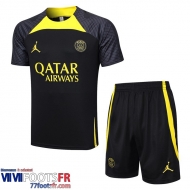 Survetement T Shirt PSG noir Homme 2023 2024 TG768