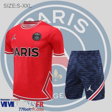 Survetement T Shirt PSG Paris rouge Homme 2022 2023 TG485
