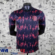 T-Shirt Manchester United noir rouge Homme 22 23 PL346