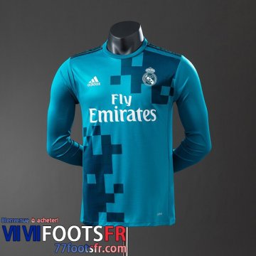 Retro Maillot De Foot Real Madrid Third Homme Manche Longue 17 18 FG1043