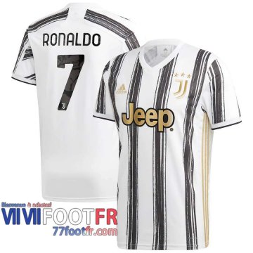 Maillot de foot Juventus Cristiano Ronaldo #7 Domicile 2020 2021