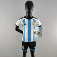 Maillot De Foot World Cup Argentine Domicile Enfant 2022 AK53
