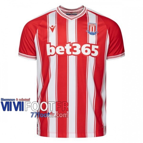 77footfr Stoke City Maillot de foot Domicile 20-21